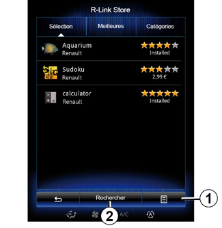 E-GUIDE.RENAULT.COM / R-LINK2 / Apps / R-LINK STORE