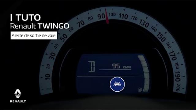 Renault TWINGO | Alerte de sortie de voie | Renault