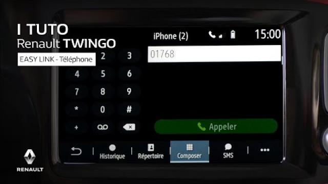 Renault TWINGO | EASY LINK - Téléphone | Renault