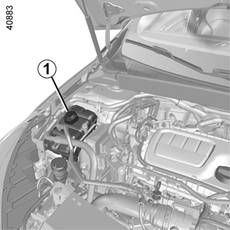 Réservoir liquide de frein Megane 3 RS et N4