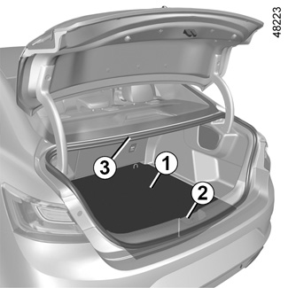 Bâche coffre à bagages Renault Megane