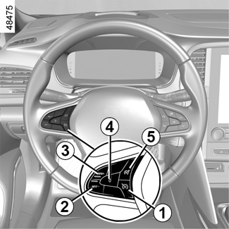 E-GUIDE.RENAULT.COM / Clio-4-ph2 / Laissez vous aider par les technologies  de votre véhicule / RÉGULATEUR DE VITESSE